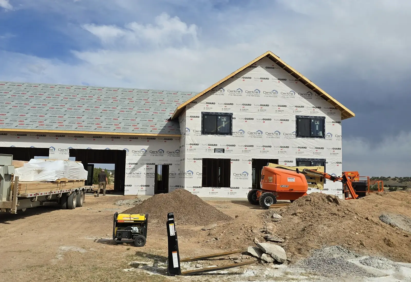 roofing jobsite materials