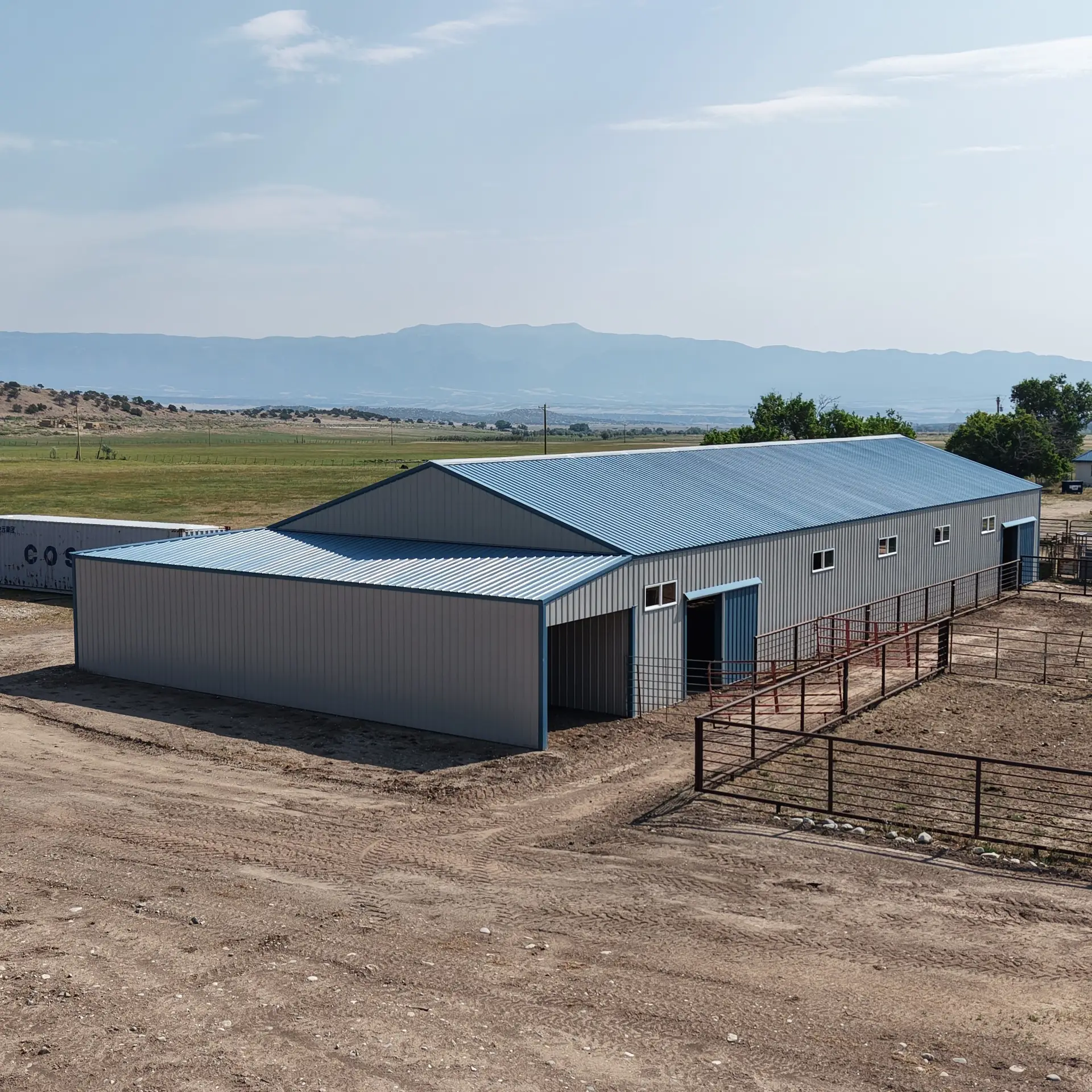 CBS pole barn materials - cattle barn project